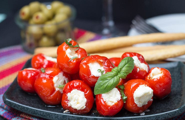 Effortless Elegance: Creamy Stuffed Peppadew Peppers for Parties